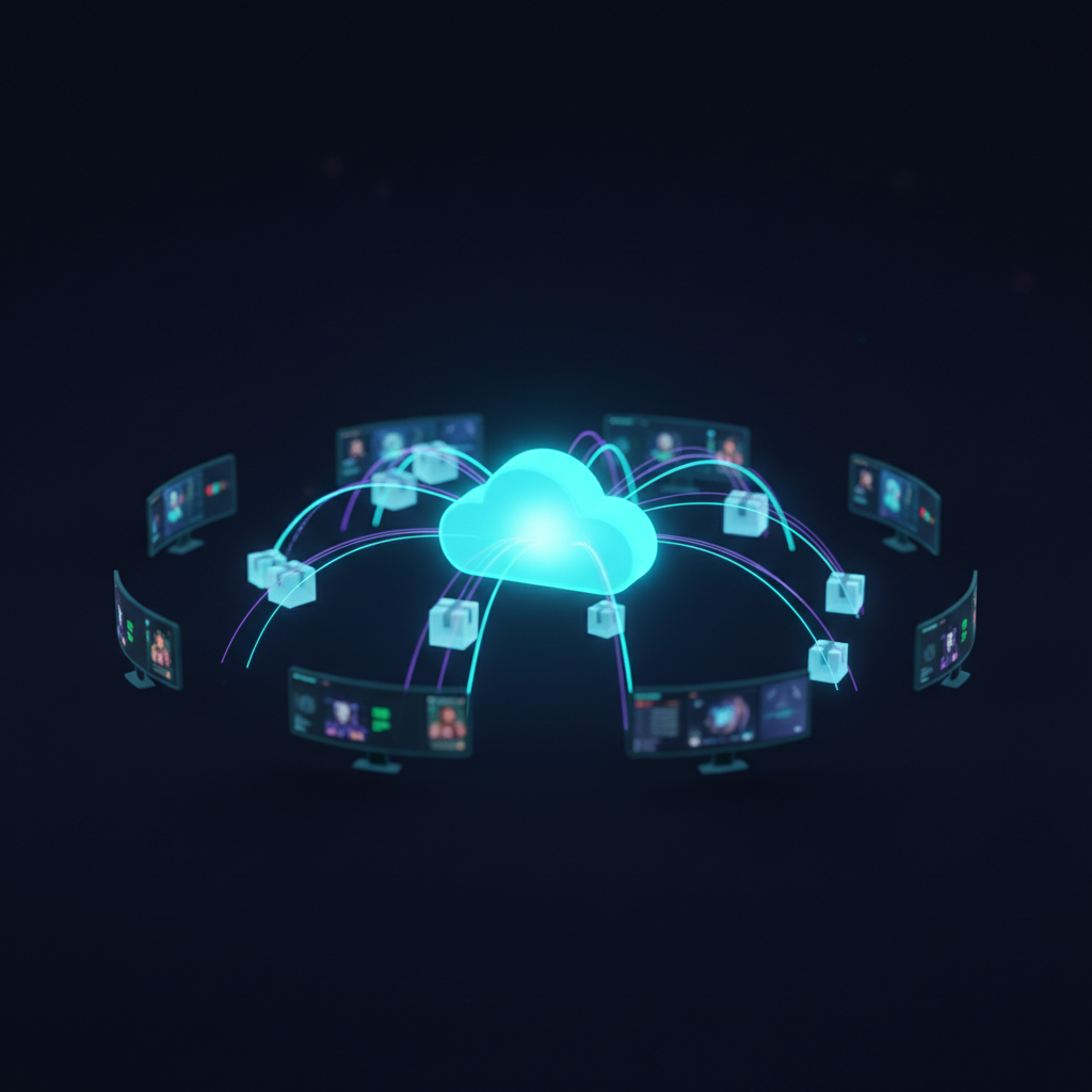 A game update being delivered to players worldwide